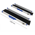 Heeve Premium Telescopic Wheelchair Ramp with High Traction Surface - ramp pair with 1200 mm length dimension