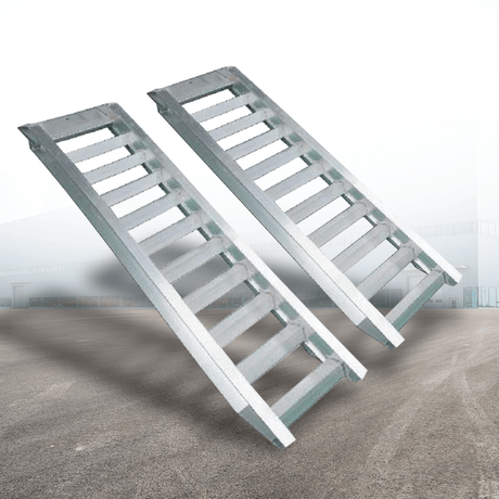 Heeve Construction & Machinery Heeve 3-Tonne 2.5m x 450mm Aluminium Loading Ramps