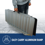 Heeve Portable Ramps Heeve Deluxe Folding Aluminium Wheelchair Ramp