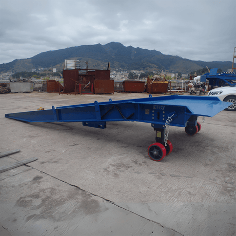 Heeve Forklift Low Dock Ramp/Yard Ramp with Grated Surface - Manual