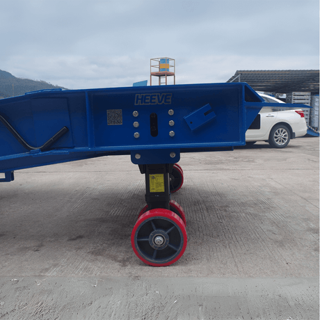 Heeve Forklift Low Dock Ramp/Yard Ramp with Grated Surface - Manual
