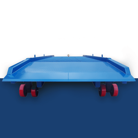 Heeve Forklift Low Dock Ramp/Yard Ramp with Grated Surface - Manual