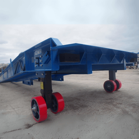 Heeve Forklift Low Dock Ramp/Yard Ramp with Grated Surface - Manual