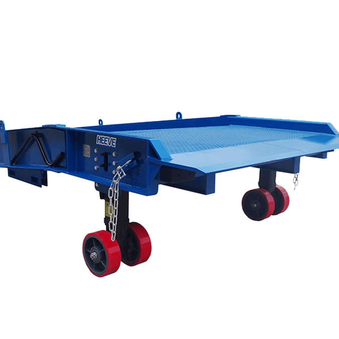 Heeve Forklift Low Dock Ramp/Yard Ramp with Grated Surface - Manual ...