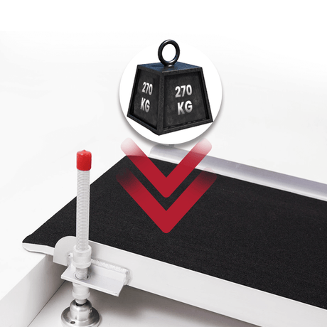 Heeve Threshold Ramps Heeve Premium Self-Supporting Adjustable Aluminium Threshold Ramp