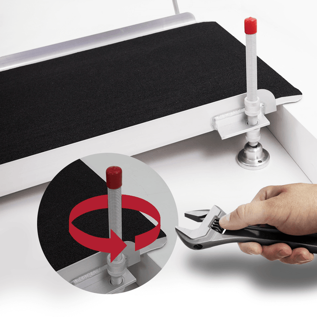 Heeve Premium Self-Supporting Adjustable Aluminium Threshold Ramp ...