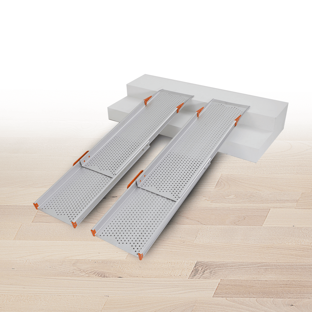 Heeve Portable Ramps Heeve Premium Wide Telescopic Aluminium Wheelchair Ramp