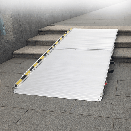 Heeve Portable Ramps Heeve Solid Bi-fold Aluminium Wheelchair Ramp