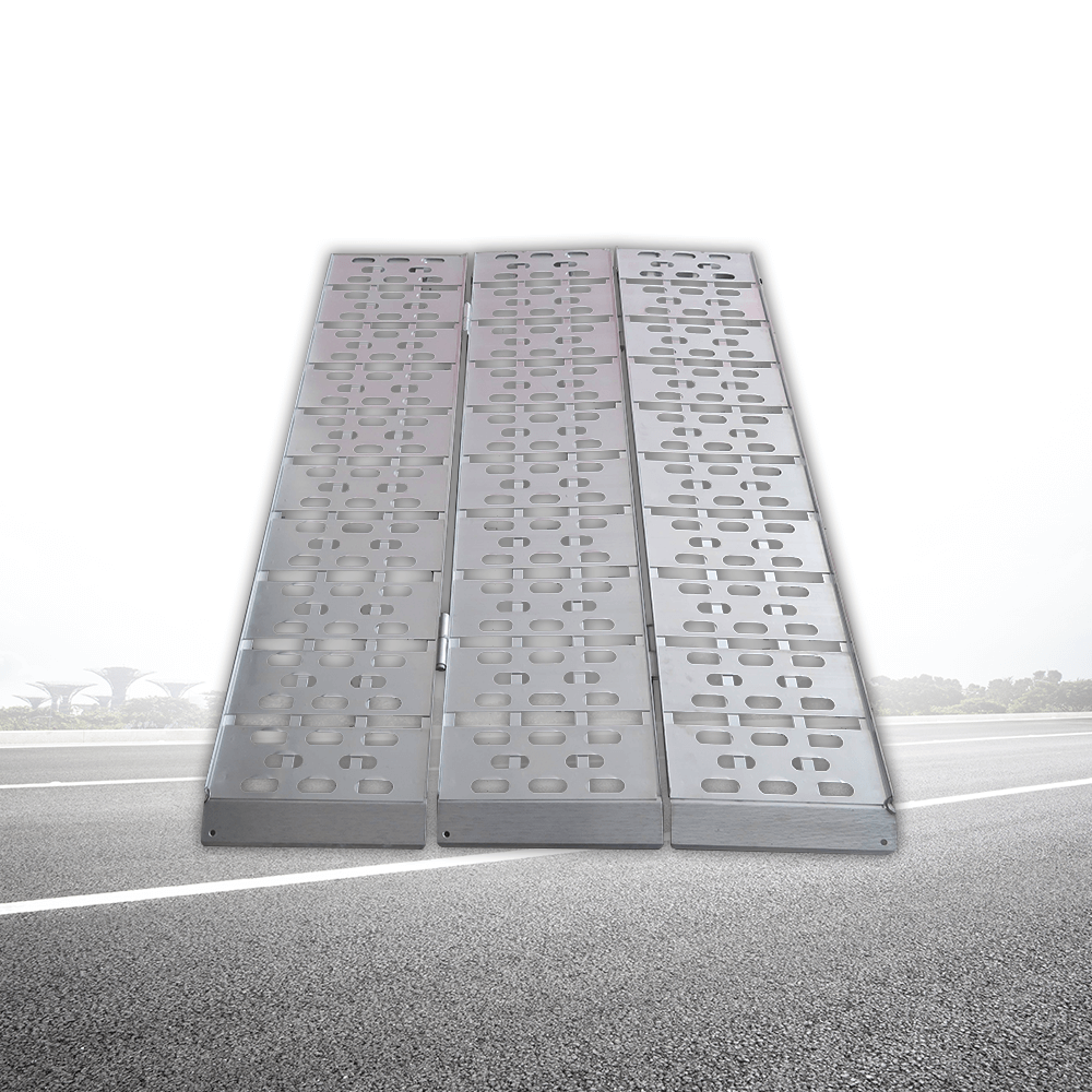 Heeve® 2.1m x 450kg Trifold Aluminium Loading Ramp – Ramp Champ