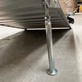 Heeve 2.3m x 450kg Aluminium Curved Folding Ramp + Support Legs Bundle