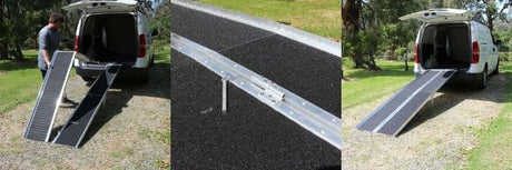 Heeve Aluminium Multi-Fold Super-Grip Wheelchair Ramp