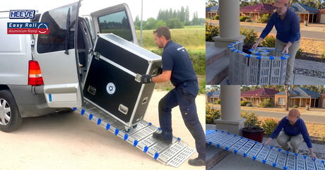 Heeve EasyRoll Modular Aluminium Rolling Ramp