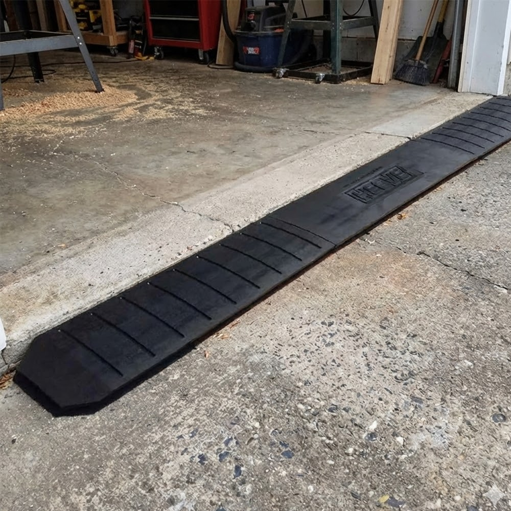 Heeve® Premium Rubber Driveway Ramp 1.2m - End Module