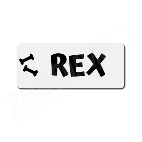 Heeve Pet Products Black / Bones 1 x FREE Heeve 'Up-Ya-Get' Personalised Dog Ramp Tag (WITH PURCHASE ONLY)