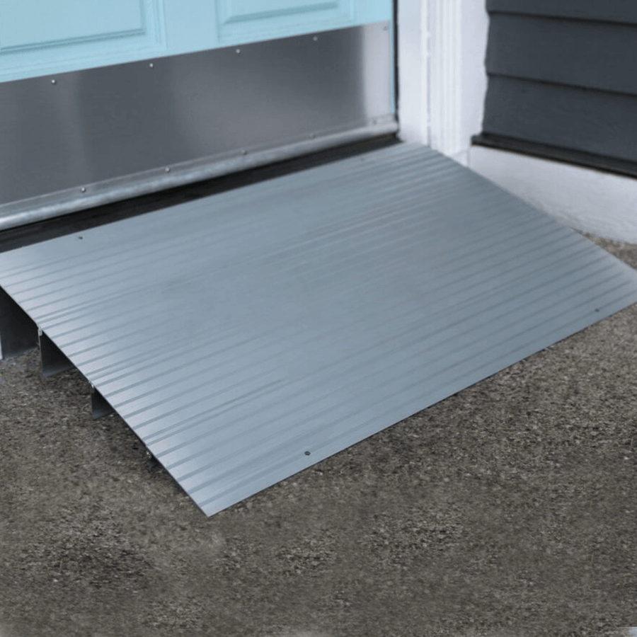 Channeled Ramp Heeve Modular Aluminium Threshold Ramp with Channel – Ramp Champ