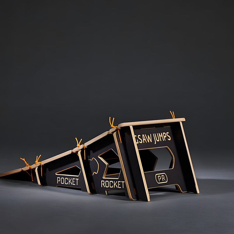 Jigsaw Jumps Bicycle Ramp Launch Pad Pocket Rocket Ramp Champ