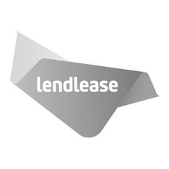 Lendlease logo in black and white
