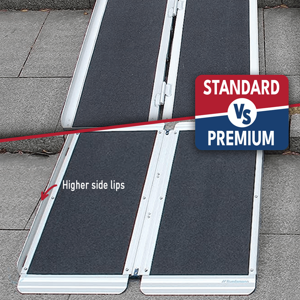 Heeve Mobility Ramps Heeve Aluminium Multi-Fold Premium Removalist Walk Ramp - 272kg Capacity