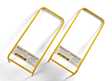 Pair of Oxford Plastics EasiLift handles for LowPro road plates
