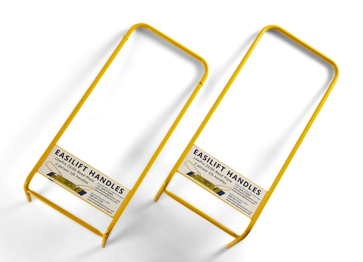 Pair of Oxford Plastics EasiLift handles for LowPro road plates
