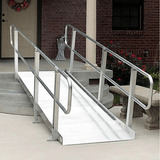 PVI Mobility Ramps PVI OnTrac Wheelchair Access Ramp with Handrails, 385kg Capacity