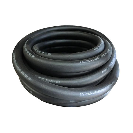 Equipco Construction & Machinery Equipco Premium Rubber Fuel Delivery Hose - For Diesel and Petrol, Per Meter