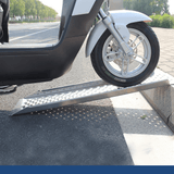 Heeve 1.5m x 400kg Aluminium Rigid ATV/UTV Ramps with Raised Sides