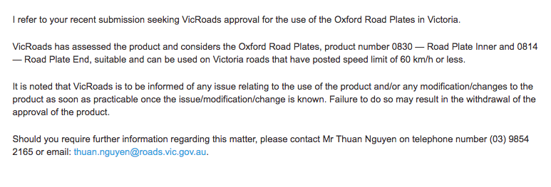 Oxford Plastics range: product photo