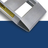 Sureweld 2.1m x 450kg Curved Foldable Aluminium Loading Ramps