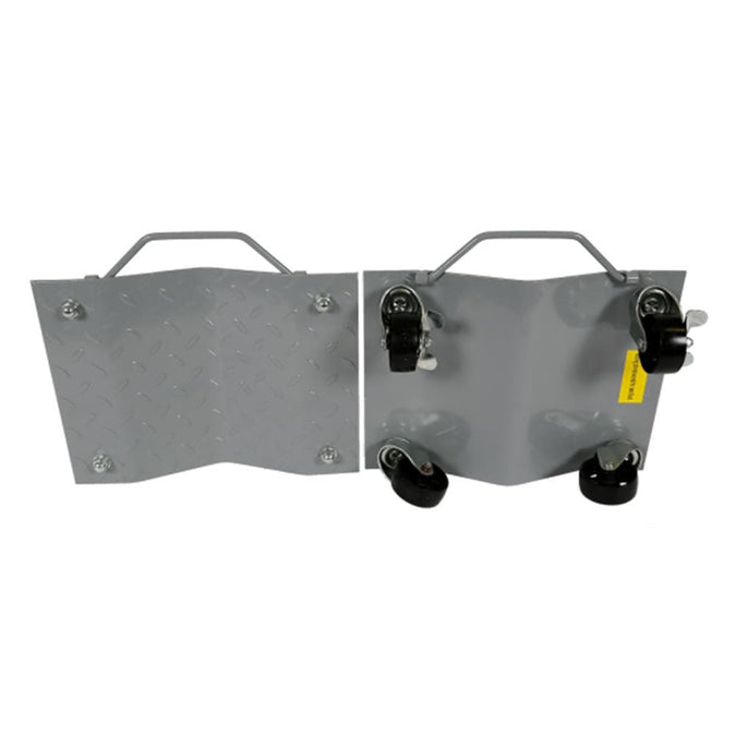 TradeQuip 1,360kg Heavy Duty Steel Wheel Dollies – Ramp Champ