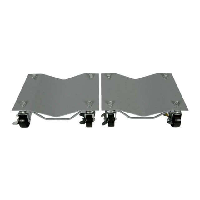 TradeQuip 1,360kg Heavy Duty Steel Wheel Dollies – Ramp Champ