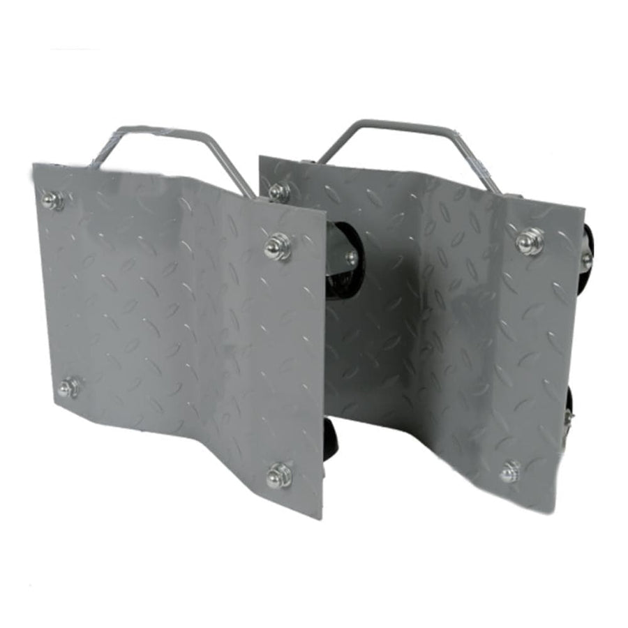 TradeQuip 1,360kg Heavy Duty Steel Wheel Dollies – Ramp Champ