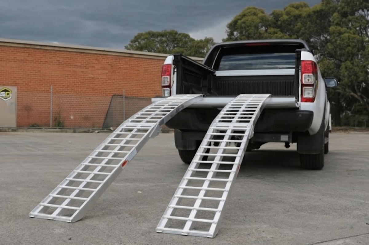 Get it up onto the ute or trailer