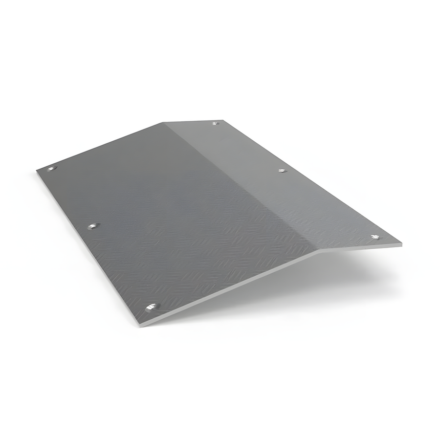 Barrier Group Steel Driveway Kerb Plate 415mm x 800mm - Galvanised ...