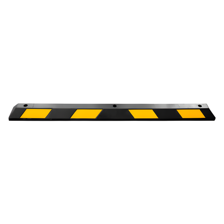 Base Guard® 1650mm Rubber Wheel Stop on a white background