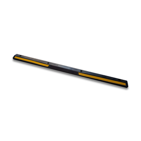Base Guard® 2000mm Rubber Wheel Stop on a white background
