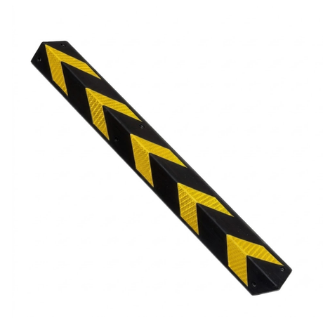 Base Guard Chevron Rubber Corner Guard – Heavy Duty on white background