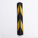 Base Guard Chevron Rubber Corner Guard – Standard Duty on White background