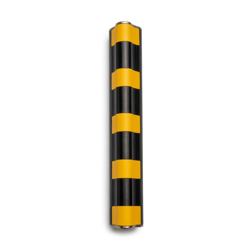 Base Guard Heavy Duty Rubber Corner Guard on White Background