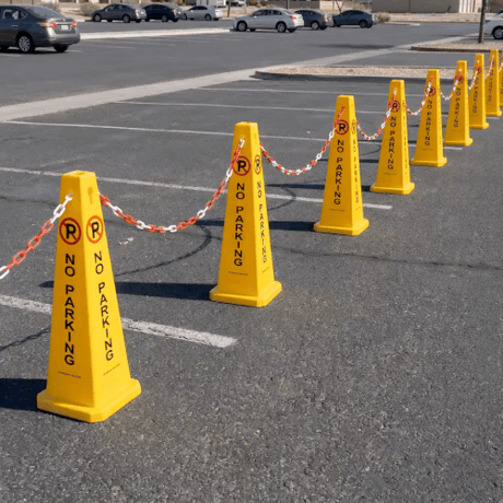 Base Guard No Parking Safety Cone