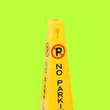 top view of Base Guard No Parking Safety Cone