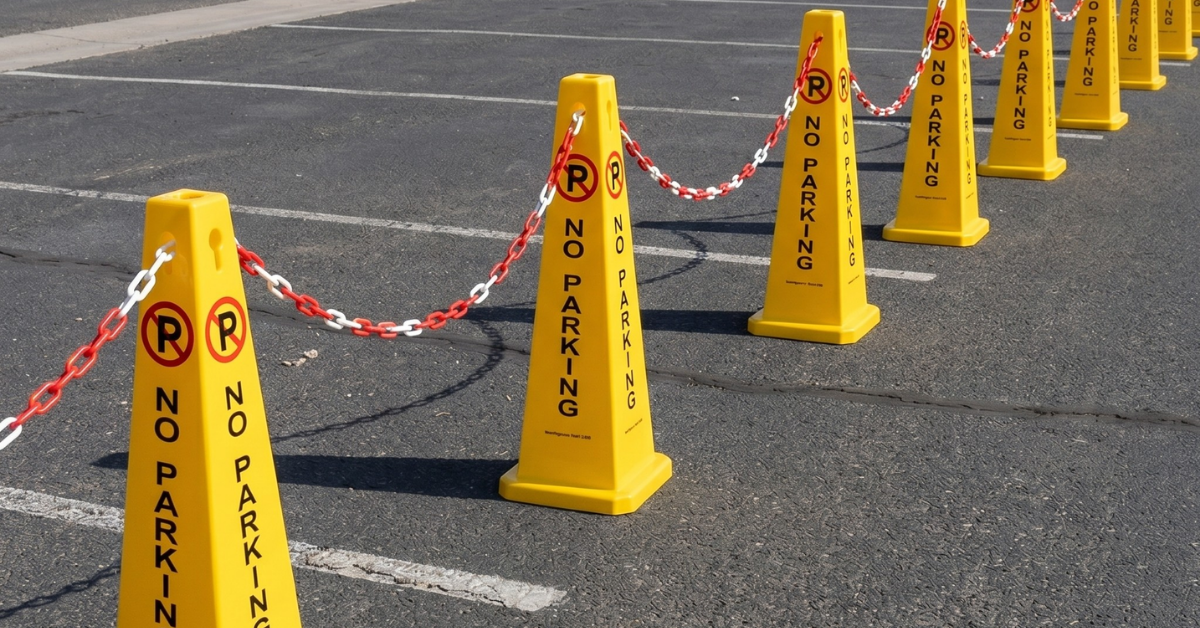 Base Guard No Parking Safety Cone