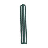 Green Base Guard Plastic Corner Guard on white background