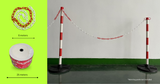 Base Guard Plastic Safety Barrier Chain