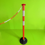 Base Guard Portable Warning Post with Weighted Base