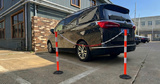 Base Guard Portable Warning Post with Weighted Base