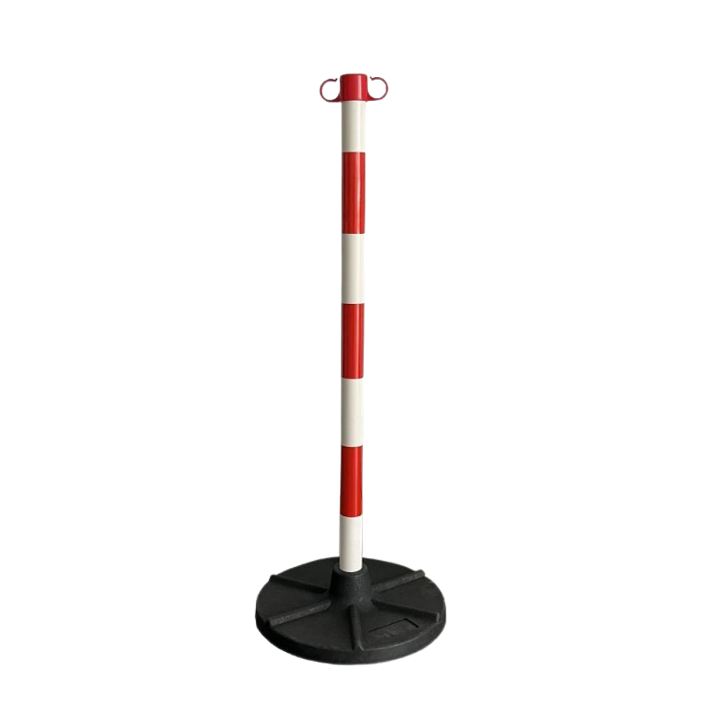 Base Guard Portable Warning Post with Weighted Base
