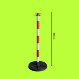 Base Guard Portable Warning Post with Weighted Base