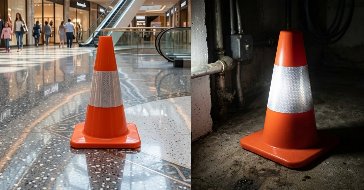 Base Guard Reflective Traffic Cone