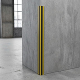 Base Guard Stainless Steel Reinforced Rubber Corner Guard
